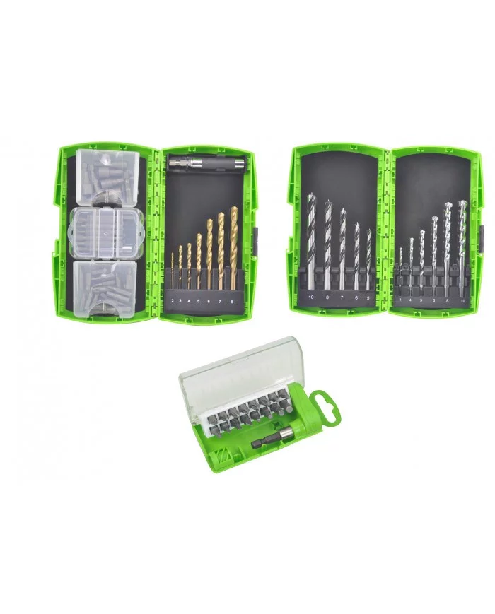 Coffret perçage-vissage 74pcs - Constructor CONSTRUCTOR - CA074 : ...