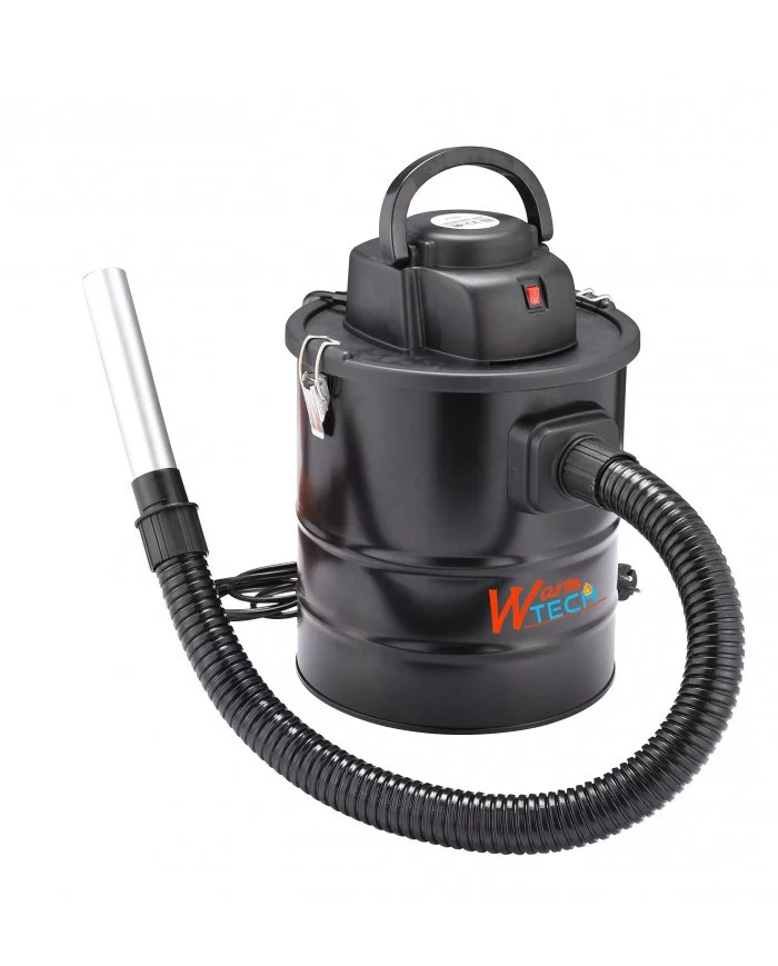 Bidon vide cendres 1000W - 20L WARM TECH - ABIDON20-1001AB : Aspir...