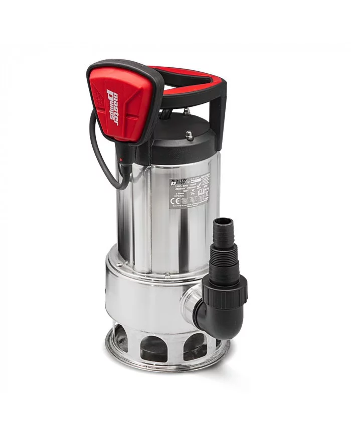 Pompe vide caves eaux chargées 1100W inox MASTER PUMPS - MPS1102I ...