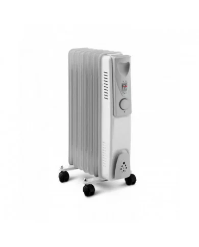 Radiateur bain d'huile 1500W 7 éléments - Warm Tech WARM TECH - WT...
