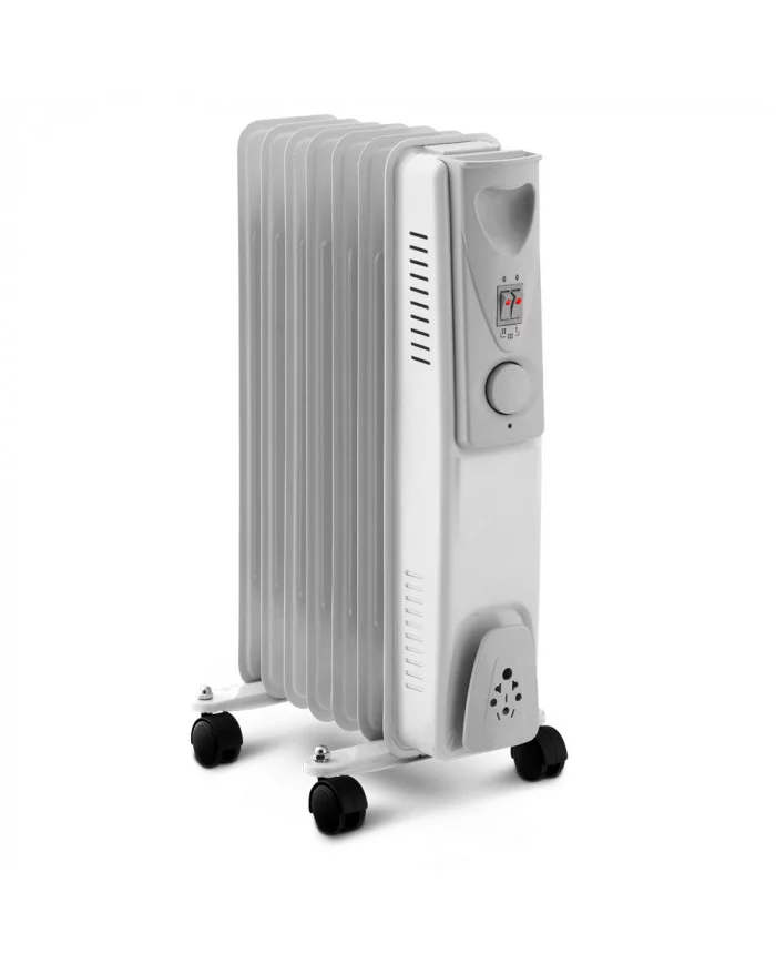 Radiateur bain d'huile 1500W 7 éléments - Warm Tech WARM TECH - WT...