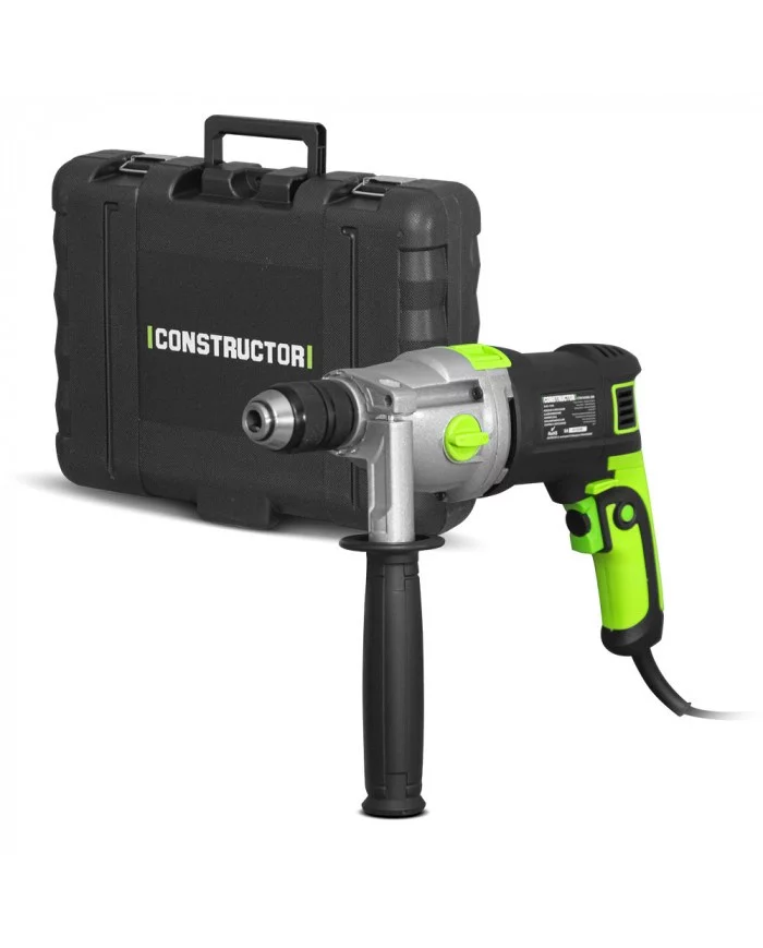 Perceuse à percussion 1050W mandrin auto. 13mm CONSTRUCTOR - CTID1...
