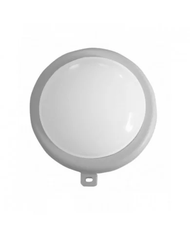 Hublot LED 6W Rond Blanc I-WATTS OUTDOOR LIGHTING - I-HUBR5W-B : E...