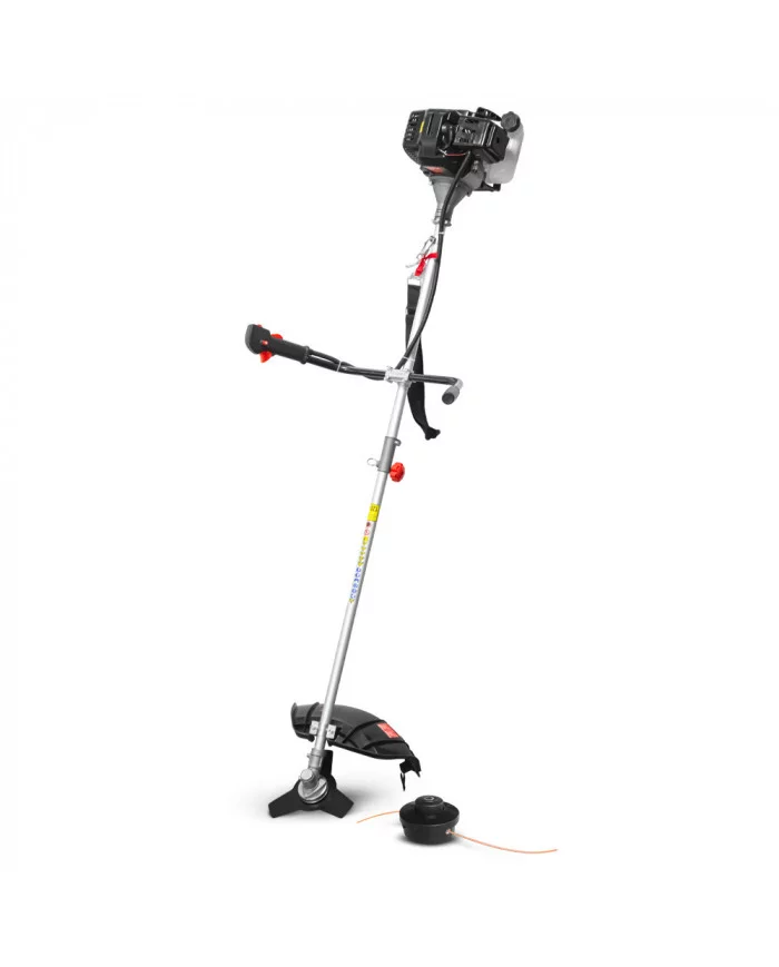 Débroussailleuse thermique 43cc - bobine + lame - ELEM Garden Techn...