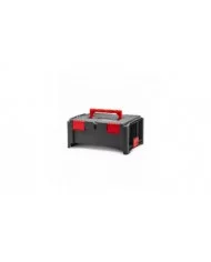 Boîte à outils empilable en plastique 46.4x33.5x21.2cm - Constructo...