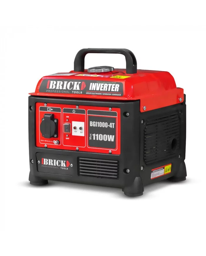 Groupe électrogène inverter max 1100W - 1 prise - Brick BRICK - BG...