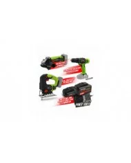 Kit 3 machines sans fil 20V + 2 batteries et 1 chargeur - Construct...