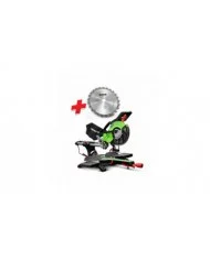 Scie onglets radiale 1800w-210mmavec laser et double inclinaison - ...
