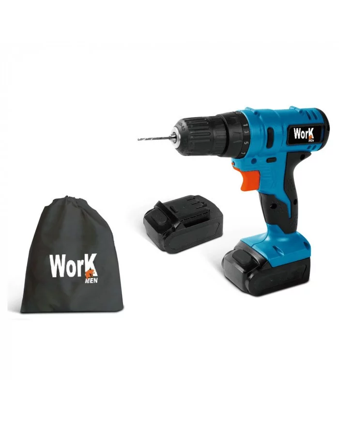 Visseuse 12V lithium 2 batteries - Workmen WORK MEN - WMPRT12-1302...