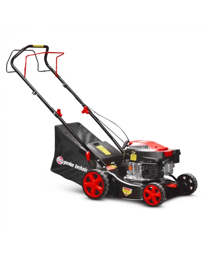 Tondeuse thermique tractée 127 CC - Largeur de coupe 40cm - Elem Ga...