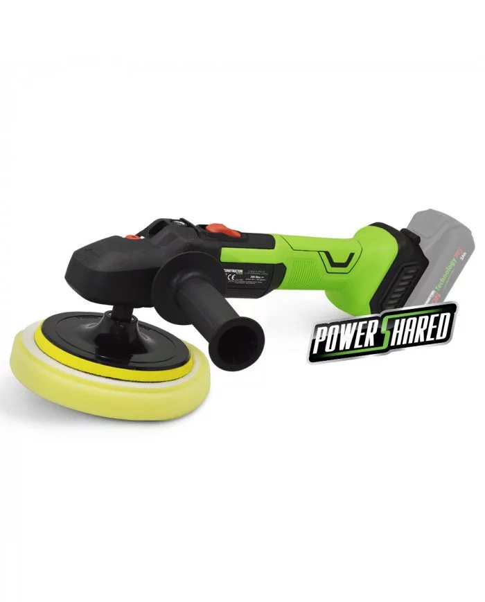 Polisseuse sans fil 20V livrée sans batterie CONSTRUCTOR - PSPLB20...