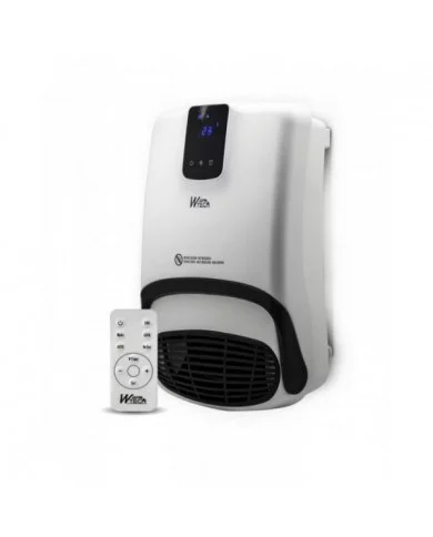 Radiateur soufflant mural sèche serviettes 2000W - WARM TECH - WTB...
