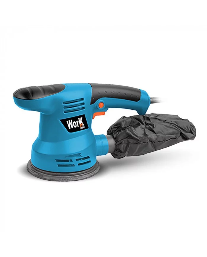 Ponceuse excentrique 180W - 125MM WORK MEN - WMPE180-125BC : Ponce...