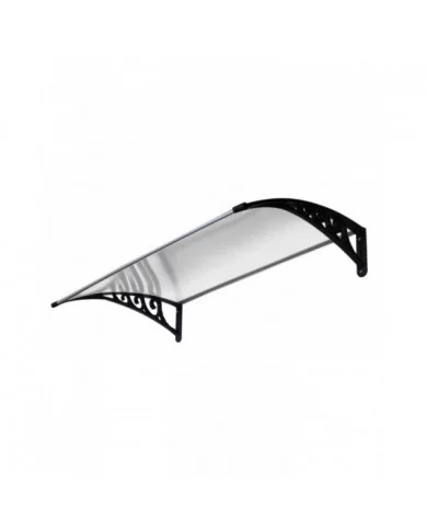 Auvent de porte en polycarbonate ELEM Technic - T80X120H : Auvent ...