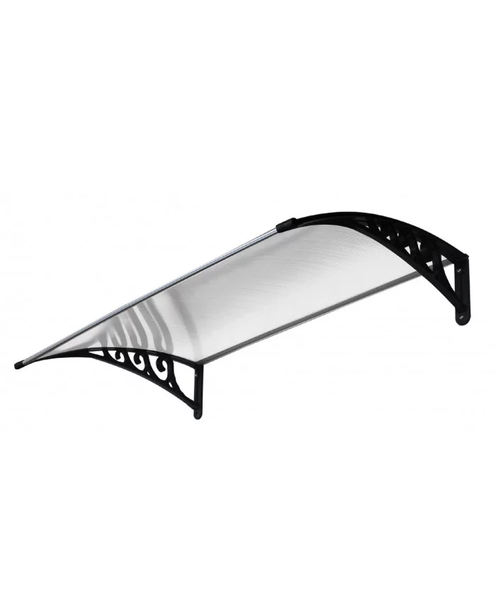 Auvent de porte en polycarbonate ELEM Technic - T80X120H : Auvent ...
