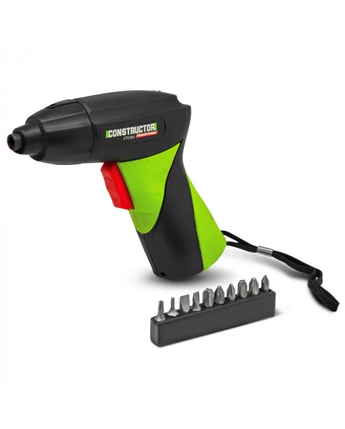Tournevis rechargeable 3.6V lithium 1.3Ah CONSTRUCTOR PROMOTIONAL -...