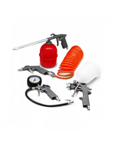 Kit d accessoires 5pcs pour compresseur - Construc CONSTRUCTOR - C...