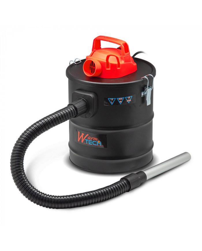 Vide cendres 800W - 15L - 15Kpa avec soufflerie - Filtre Hepa - War...
