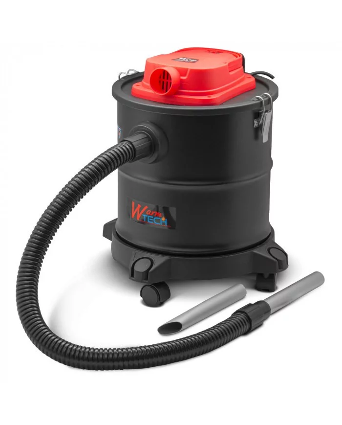 Vide cendres 1200W - 20L - 17Kpa avec soufflerie et roues - Filtre ...