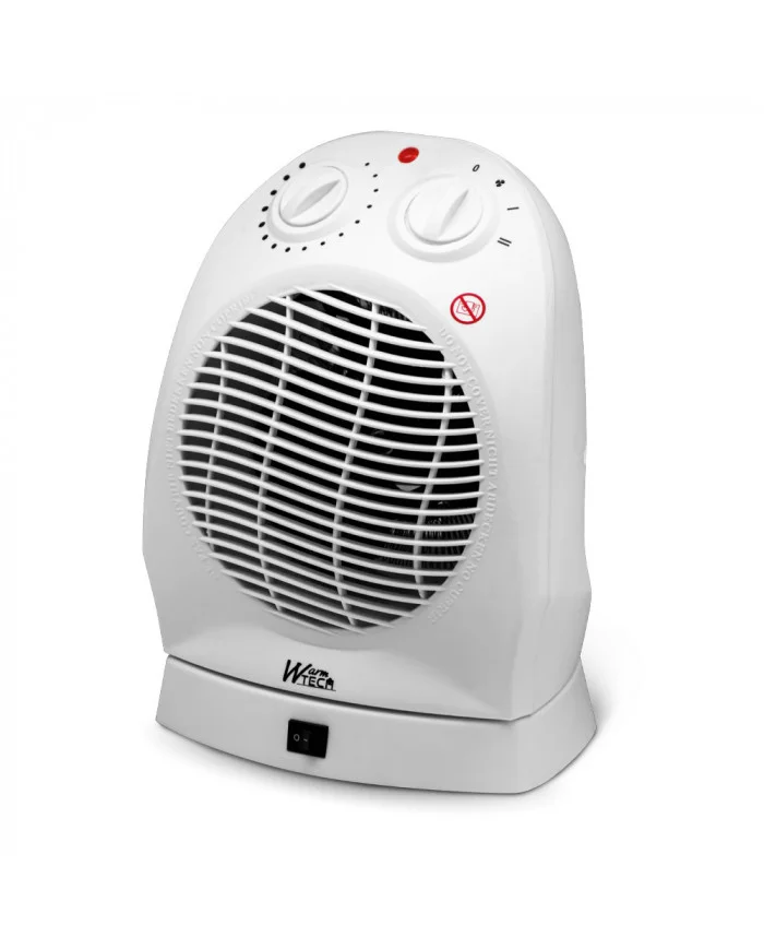 Radiateur soufflant 2000W oscillant avec thermostat - Warm Tech WAR...