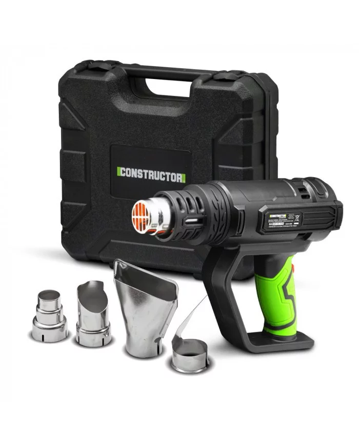 Décapeur thermique 2000W livré en coffret avec 4 accessoires - Cons...