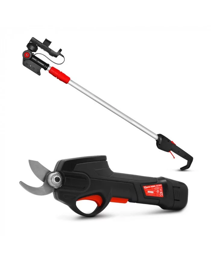 Sécateur rechargeable 7.2V lithium avec perche télescopique - Elem ...