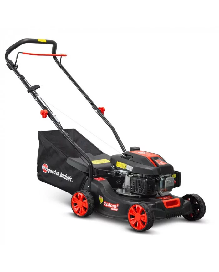 Tondeuse thermique poussée 79.8CC avec carter en plastique - Elem G...
