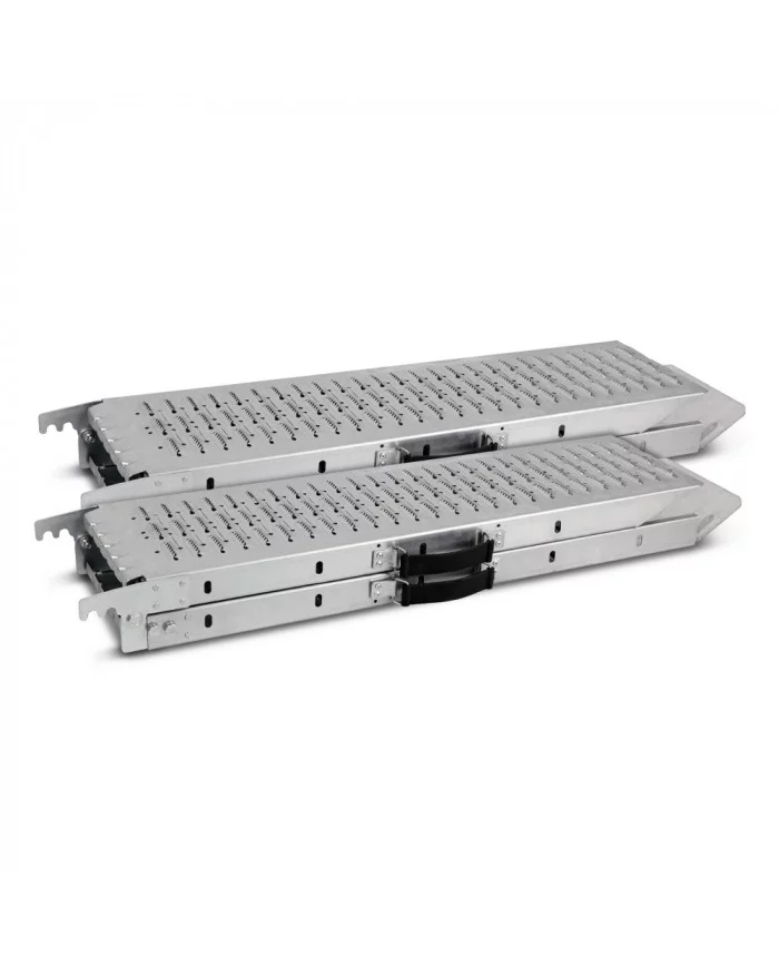 Lot de 2 rampes pliables en acier galvanisé 160cm - Charge max 500 ...