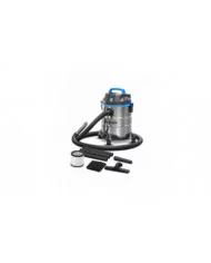 Aspirateur eau et poussières 1250W - 20L inox - 18 Kpa avec souffle...