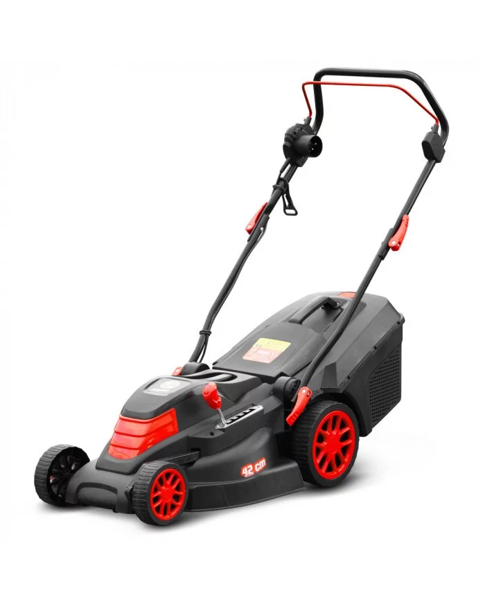 Tondeuse à gazon électrique 1800W - 42CM - Elem Garden ELEM Garden ...