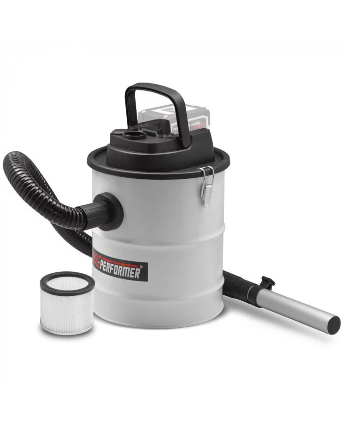 Vide cendres rechargeable 20V livré sans batterie Cuve 12L - X Perf...