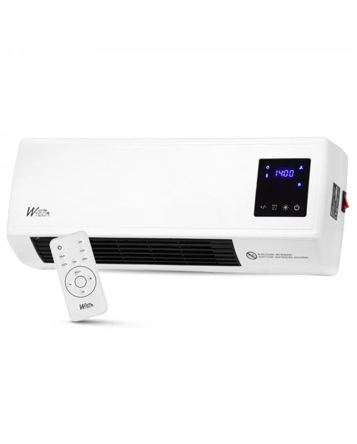 Radiateur céramique mural 2000W - Warm Tech WARM TECH - WTCHM2023T...