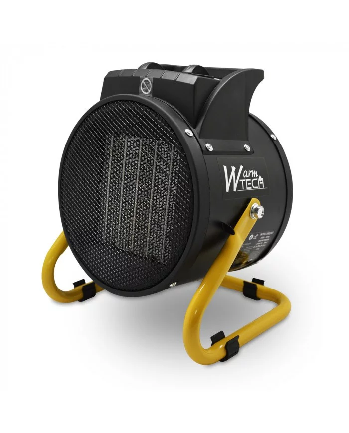 Chauffage d'atelier céramique 3000W avec thermostat - Warm Tech WAR...