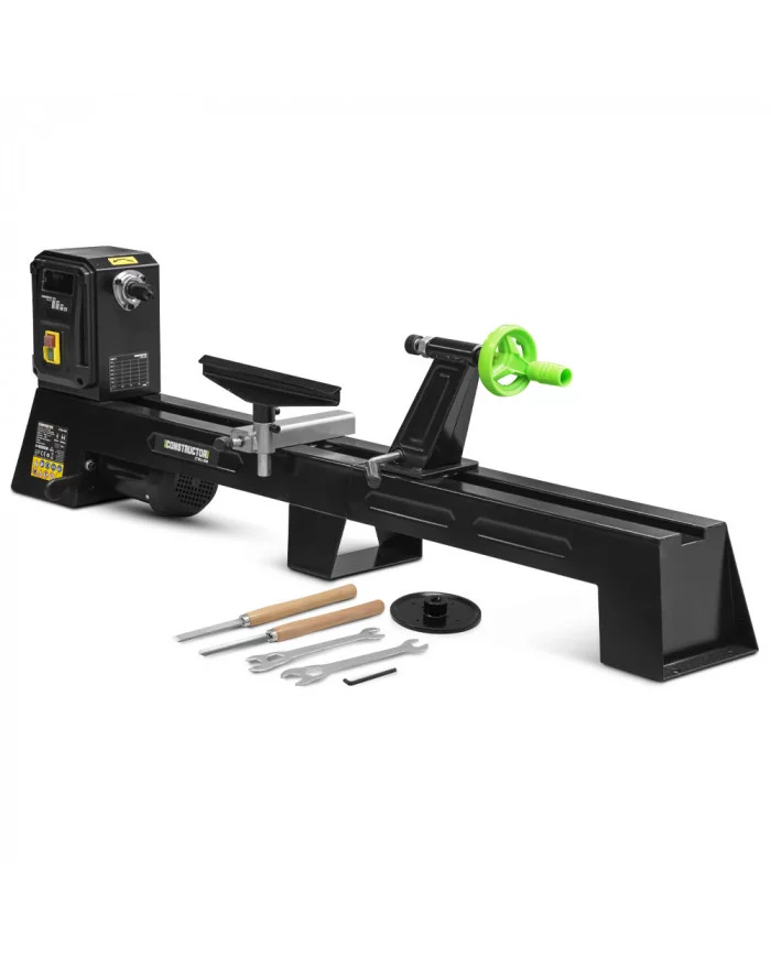 Tour à bois 400W - 1000mm - Constructor CONSTRUCTOR - CTWL1000 : S...