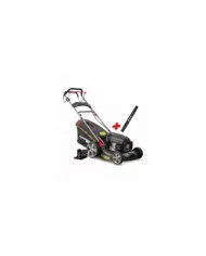 Tondeuse thermique autotractée 144.3cc - 46cm livrée avec 2 lames +...