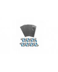 Lot de 15 lames + vis pour robot tondeuse autonome Lawnmaster - VR...