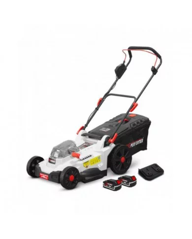 Tondeuse rechargeable 2 X 20V max 43 cm avec batteries 4Ah et charg...