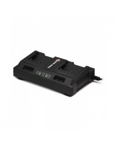 Chargeur double pour batteries 20V lithium ELEM Garden Technic - T...