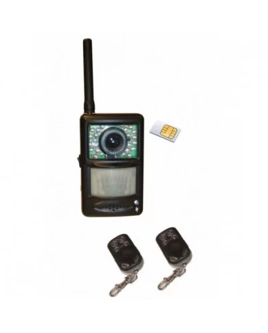 KIT DE VIDEO SURVEILLANCE NOMADE POUR GSM ELEM Technic -  GTWSIMCAM...