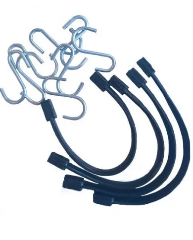 Tendeurs de bâche - 4 pièces ELEM Technic -  TD4BJ : Bâche | EMT Pr...