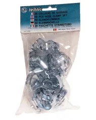 Colliers de serrage 20 pièces - Elem Technic ELEM Technic -  8139 :...