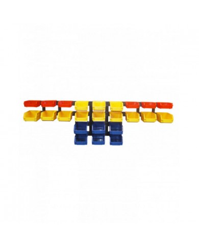Kit rangement plastique modulable - Elem Technic ELEM Technic -  KR...