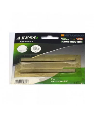 Jeu de 2 lames pour CPL1020-BM AXESS -  AXCRS82-2 : Accessoires | E...