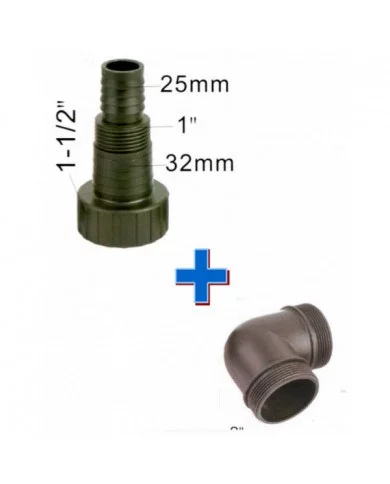 Raccord coude 1'' 1/2 - Master Pumps MASTER PUMPS -  MPRC112 : Acce...