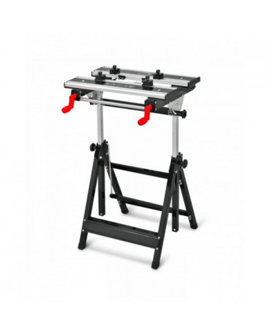 Etabli télescopique métallique 60 x 58 x 77cm - Charge max 100kg - ...