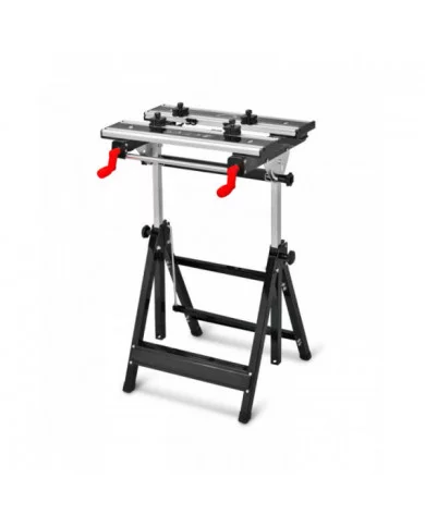 Etabli télescopique métallique 60 x 58 x 77cm - Charge max 100kg - ...