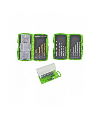 Coffret perçage-vissage 74pcs - Constructor CONSTRUCTOR -  CA074 : ...