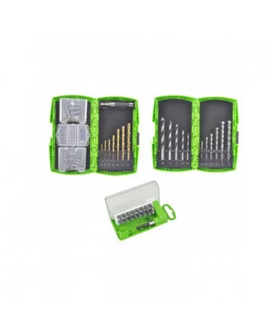 Coffret perçage-vissage 74pcs - Constructor CONSTRUCTOR -  CA074 : ...