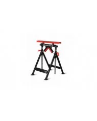 Treteau telescopique a rouleaux - Max 200kg, 4 Positions, Hauteur r...