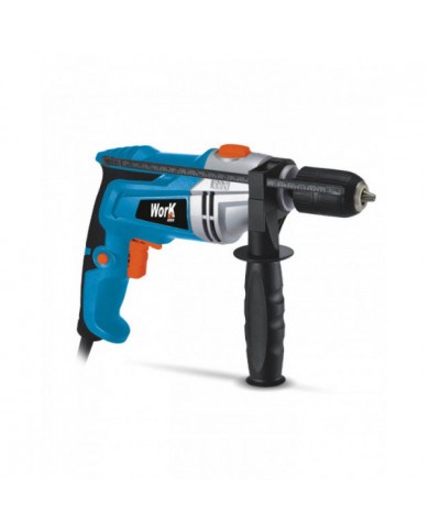 Perceuse percussion 750W Keyless - Mandrin 13mm WORK MEN -  WPP750B...